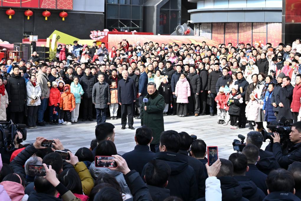 第一观察丨习近平总书记同我们共赶新春市集
